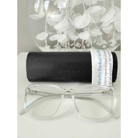 Warby Parker Esme in Crystal (Wide) - Picture 2 of 6